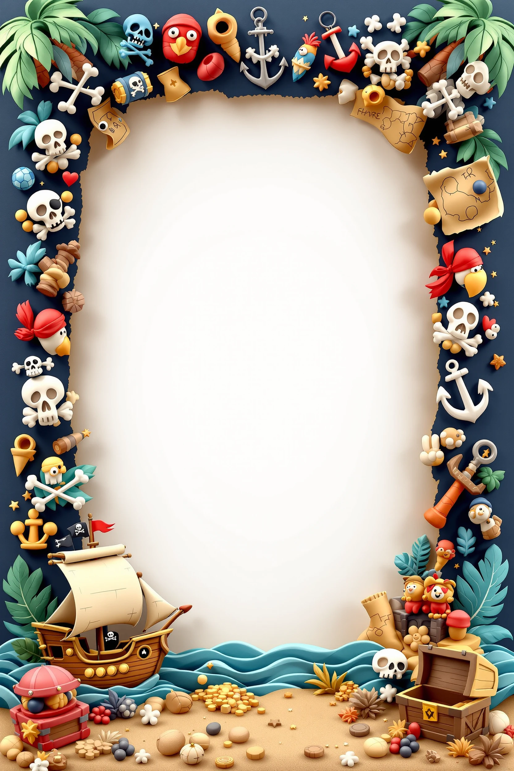 Pirate Monthly Calendar — Free Printable Chore Tracker - printable pirate chore chart