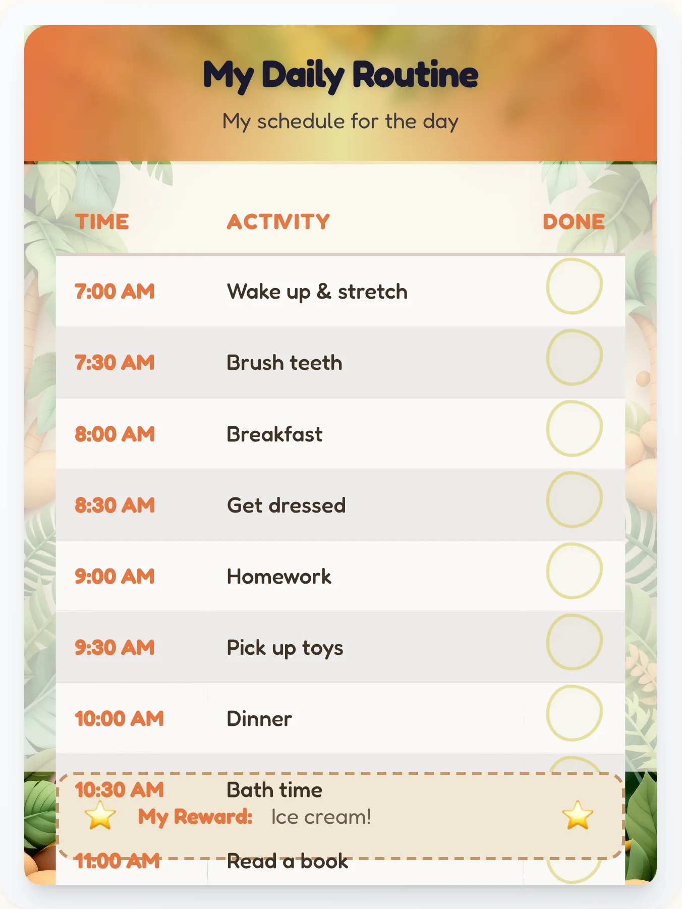 Dreamy Dinosaur Flow Chart - printable dinosaur chore chart