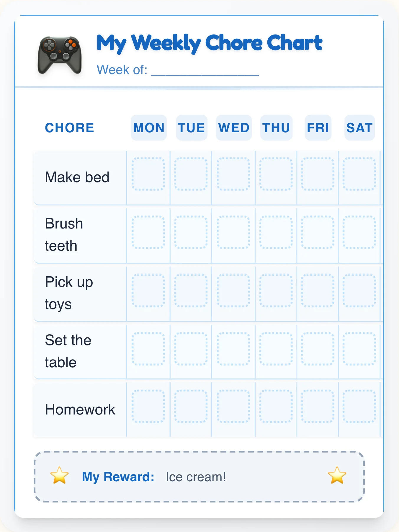Circuit Schematic Chore Chart - printable geeks chore chart